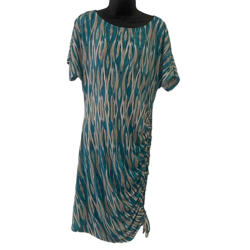 L Michael Kors ruched dress